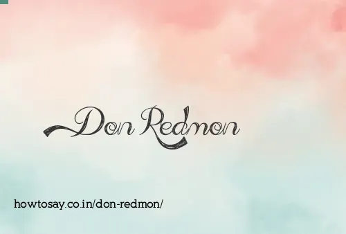 Don Redmon