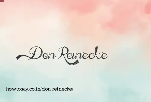 Don Reinecke