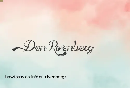 Don Rivenberg