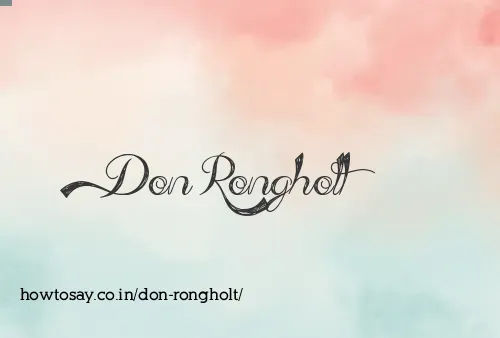 Don Rongholt