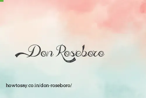 Don Roseboro