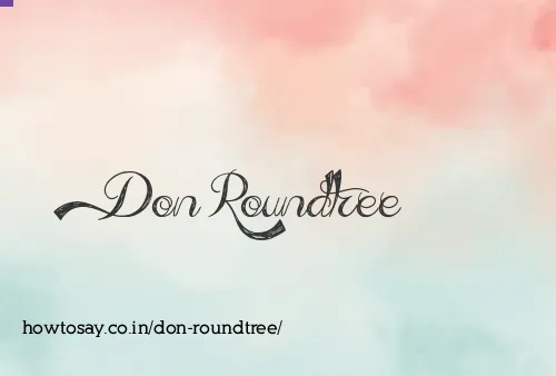 Don Roundtree