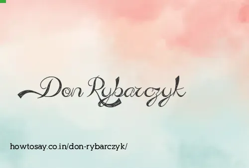 Don Rybarczyk