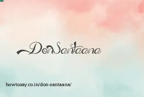 Don Santaana