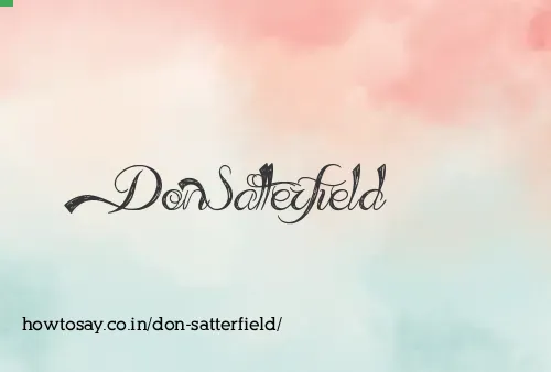 Don Satterfield