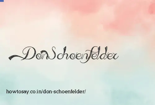 Don Schoenfelder