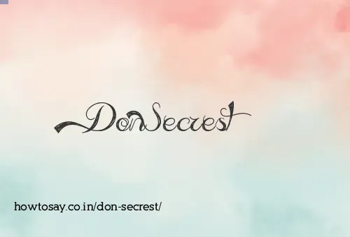 Don Secrest