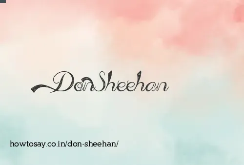 Don Sheehan