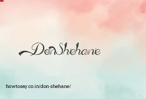 Don Shehane