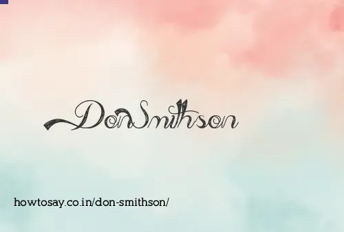 Don Smithson