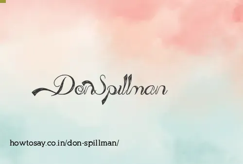 Don Spillman