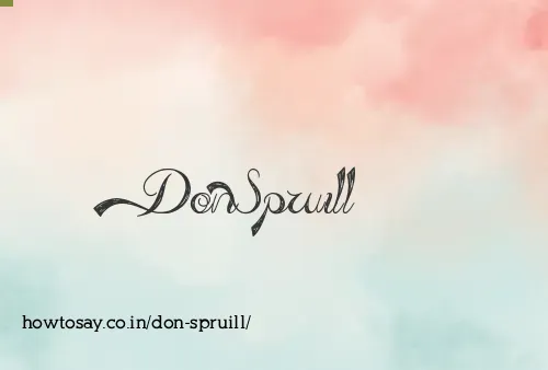 Don Spruill