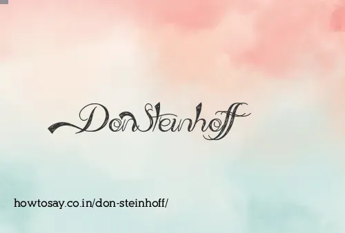 Don Steinhoff