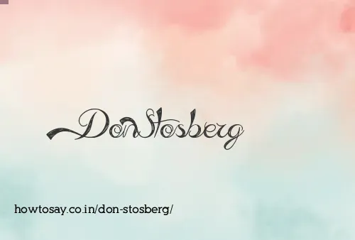 Don Stosberg
