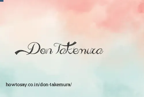 Don Takemura