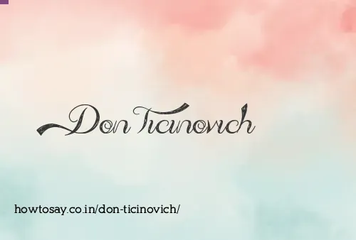 Don Ticinovich