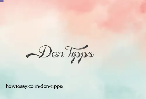 Don Tipps