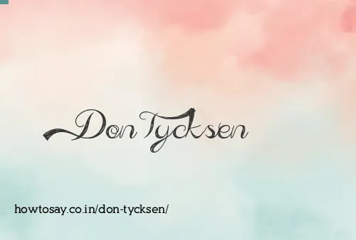 Don Tycksen