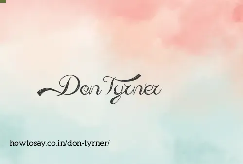Don Tyrner