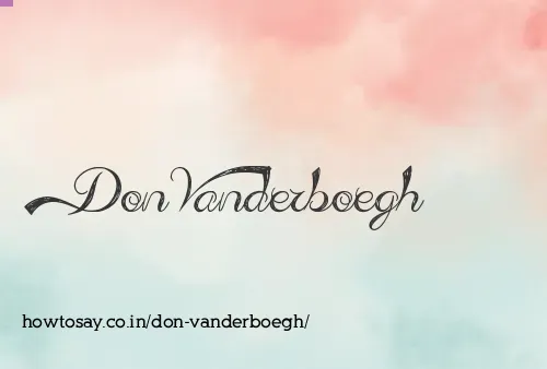 Don Vanderboegh