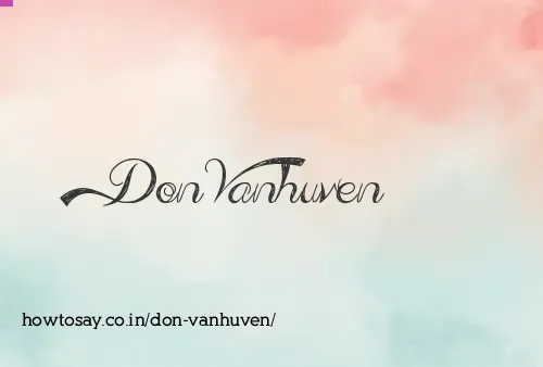 Don Vanhuven