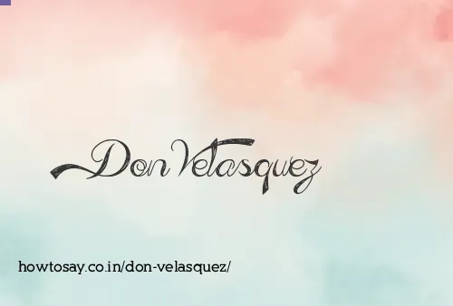 Don Velasquez