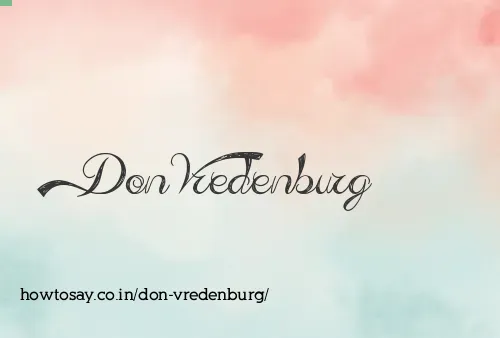 Don Vredenburg