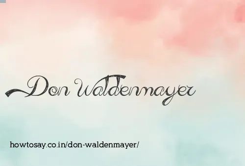 Don Waldenmayer