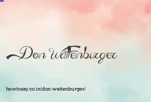 Don Wattenburger