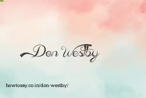 Don Westby