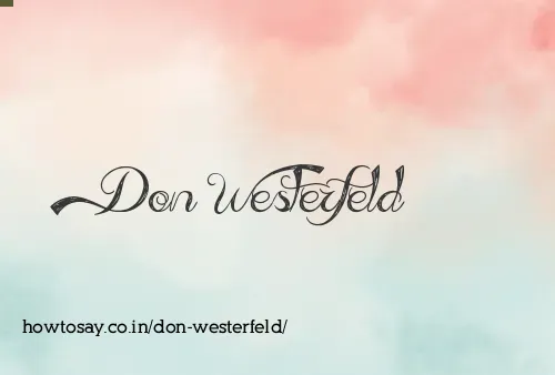 Don Westerfeld