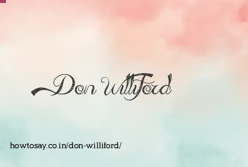 Don Williford