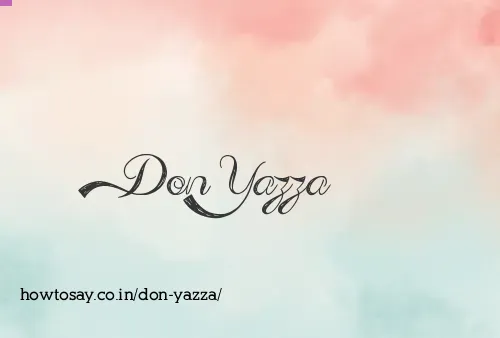 Don Yazza