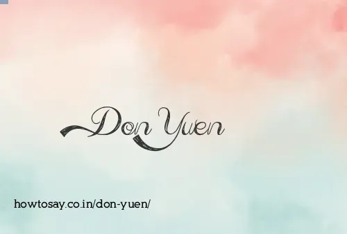 Don Yuen