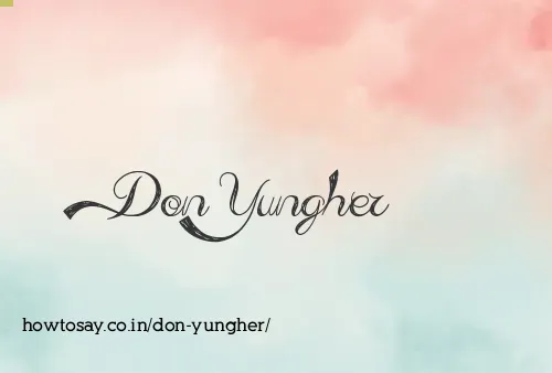 Don Yungher