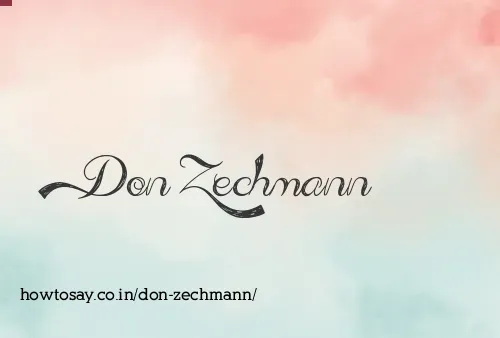 Don Zechmann