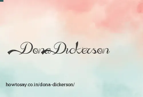 Dona Dickerson