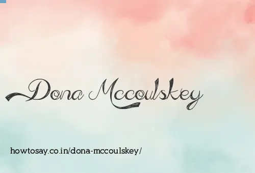 Dona Mccoulskey