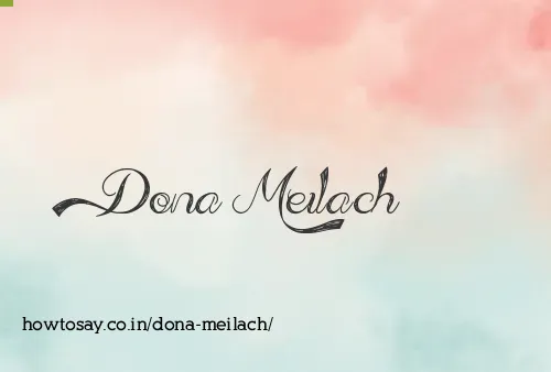 Dona Meilach