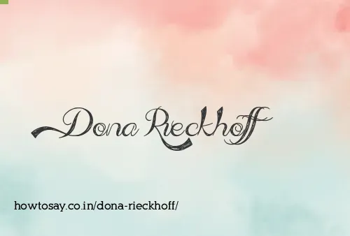 Dona Rieckhoff