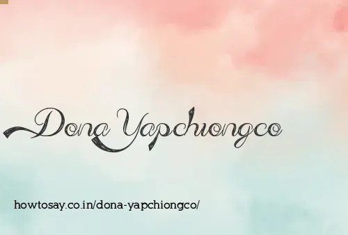 Dona Yapchiongco