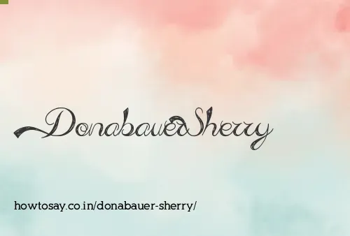 Donabauer Sherry