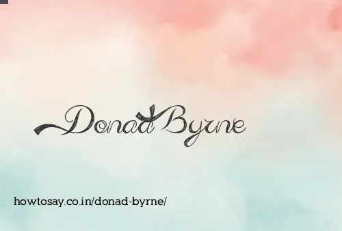 Donad Byrne