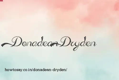 Donadean Dryden