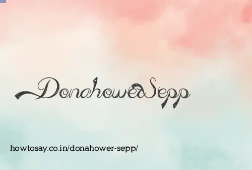 Donahower Sepp