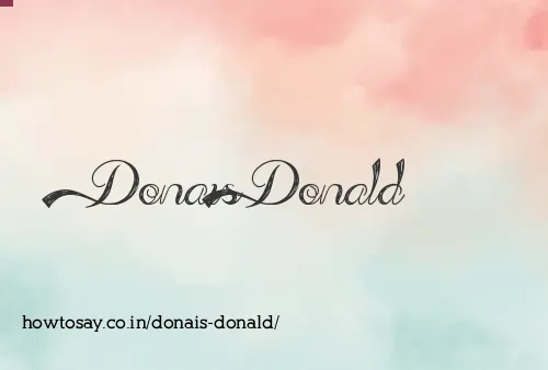 Donais Donald