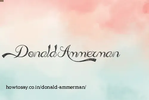 Donald Ammerman