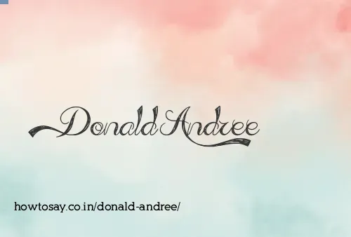 Donald Andree