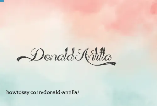 Donald Antilla