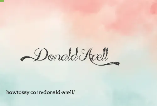Donald Arell